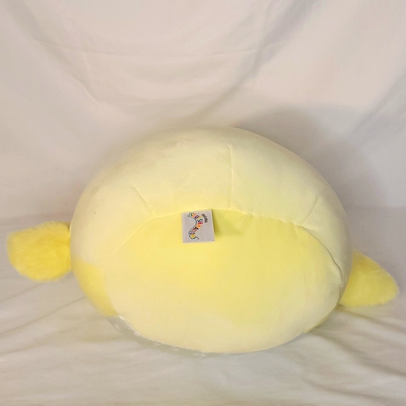 Easter Squishmallows 12” Aimee The Yellow Easter Chick Plush With Bunny Ears - Picture 4 of 4
